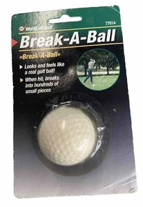 WORLD OF GOLF Break-A-Ball Trick Golfball, zerbricht beim Treffer Artikel #77014 - Bild 1 von 3