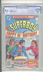 NEW ADVENTURES OF SUPERBOY #1 CBCS 9.4 - Picture 1 of 1