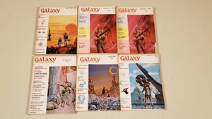 SIX (6) - GALAXY SCIENCE FICTION MAGAZINE 1967 + DM+ - Bild 1 von 1
