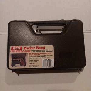 MTM Case Gard Pocket Pistol Case #803-40. Blk. Interior Foam. New. - Picture 1 of 10