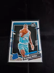 2023-24 PANINI DONRUSS RATED ROOKIE SP #226 BRANDON MILLER RC CHARLOTTE HORNETS - Picture 1 of 2