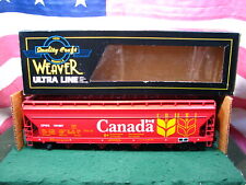 Weaver Government of Canada 4-Bay ACF O Scale Covered Grain Hopper # 101607 
