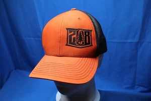 208 Fitted Trucker Hat  Mesh Back Embroidered - Picture 1 of 6