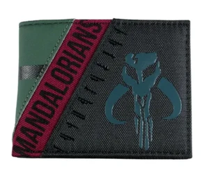 Neu! Star Wars Mandalorian Bounty Hunter faltbare Geldbörse - BoxLunch exklusiv - Bild 1 von 6