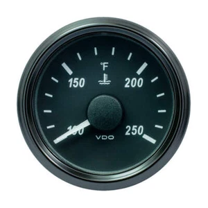 VDO SingleViu 52mm (2-1/16") Water Temperature Gauge - 250F - 450-30 Ohm [A2C383 - Picture 1 of 1
