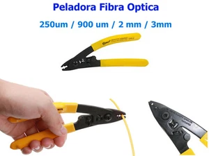 PELADORA para CABLES de FIBRA OPTICA secciones 250um 900um 2mm 3mm - Imagen 1 de 1