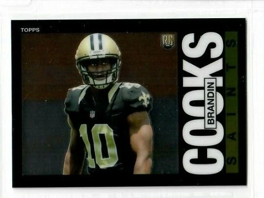 BRANDIN COOKS 2014 Topps Chrome Football 1985 Topps ROOKIE RC #31 SAINTS TEXANS - Image 1 of 1
