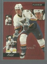 1994-95 Fleer Slapshot Artists #5 Al MacInnis (ref 91636)