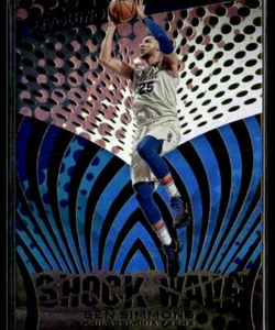 2018-19 Panini Revolution Shock Wave Ben Simmons #23 - Picture 1 of 2