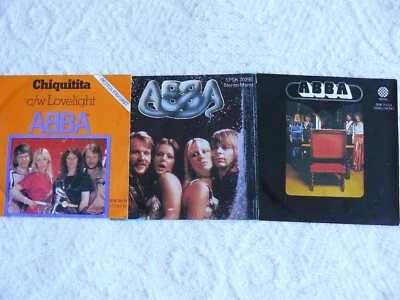 ABBA - DANCING QUEEN-FERNANDO-CHIQUITA-I WONDER 3 SP MADE IN HUNGARY RARE - Image 1 of 4
