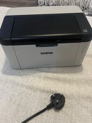 Brother HL-1210W Mono Laser Printer POWERS ON - SELLING AS SPAIRS - Image 1 of 4