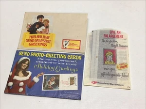 Vintage 1960/70s Film Development Photo Envelopes With Negatives Sleeve Holiday - Picture 1 of 7
