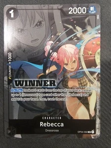 One Piece Card Game - Rebecca - Promo Winner - OP04-092 - Bild 1 von 2