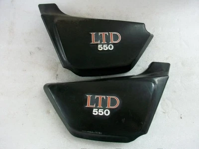 1981-1983 Kawasaki KZ550 LTD Left & Right Side Covers Cowl KZ 550 Foto 1 de 4