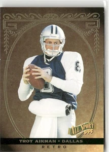 1996 Score Board All Sport PPF Retro Troy Aikman Dallas Cowboys #R7 - Picture 1 of 2
