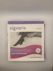 Sigvaris Medium Compression Stockings Diaphane Natural M Normal Plus - Picture 1 of 11