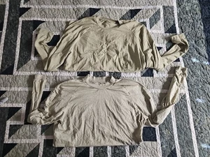 2x Camisa Potomac Field Gear Manga Larga, Peso Ligero, USGI Hombres MEDIANA (C6) - Imagen 1 de 4