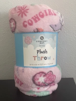 Botas Vaqueras Western, Cactus, Manta de Guitarra Rosa 50"x 60" Nuevas Foto 1 de 4