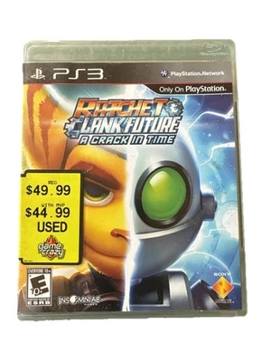 Ratchet & Clank Future: A Crack in Time (Sony PlayStation 3) PS3 Complete Manual - Image 1 of 4