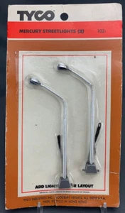 HO Tyco No. 102 Mercury Streetlights (2) NIP! HO3377 - Picture 1 of 3