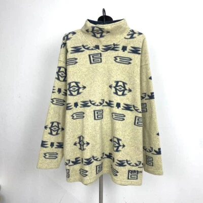 Peluche Adidas vintage de los 90 para hombre estampado polar talla L Foto 1 de 4