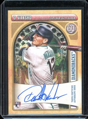 2021 Topps gypsy DAULTON VARSHO rookie RC autograph AUTO - Image 1 of 2