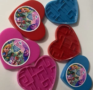 12ct~ ALICE Wonderland BAKERY mini Heart Mazes birthday party favors 4 loot bag - Picture 1 of 1