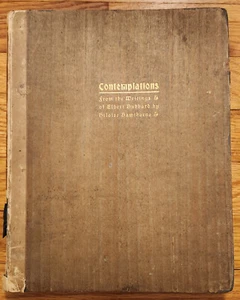 Schriften von Elbert Hubbard: Betrachtungen von Heloise Hawthorne - 1902 - Bild 1 von 6
