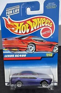 1997 Hot Wheels, Lexus SC400, number 770.