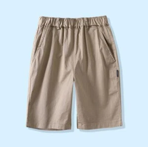 New Summer Kids Boys Solid Shorts Children Casual Cotton Short pant Trousers - Picture 1 of 18