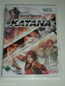 WII SAMURAI WARRIORS KATANA ORIGINAL DEUTSCHE VERSION NEU & OVP SAMURAI KÄMPFE # - Picture 1 of 2