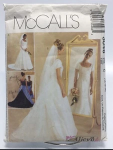 Wedding Dress Bridesmaids Size 10-14 Cut to 12 M3046 Cut Sewing Pattern - Picture 1 of 2