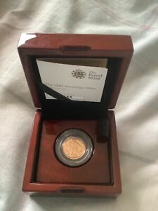 Royal Mint 2016 Half Sovereign boxed & Authenticated