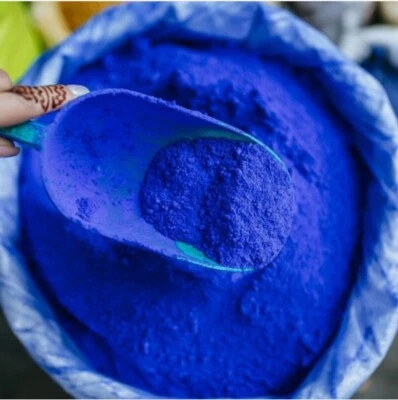 100% Authentic Moroccan Blue Nila Powder For Whitening | 50 -150 g | نيله مغربية - Image 1 of 4