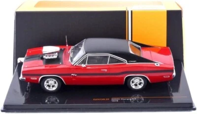Dodge Charger R-T Red 1978 IXO CLC475N 1:43 LHD Rosso US USA Car R/T - Immagine 1 di 4
