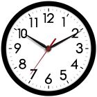 Wall Clock Modern Small Wall Clocks Battery Operated 8 Inch Silent Non-ticking