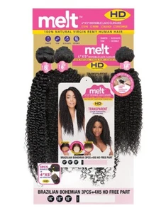 MELT™ Brazilian Bohemian 3PCS (NATURAL) + 4X5 HD FREE PART - Janet Collection - Picture 1 of 4