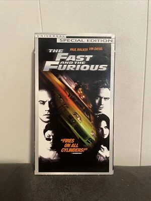 The Fast and the Furious (VHS, 2002, Special Edition Contains Bonus Footage) - Image 1 of 3