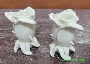 Lenox Rose Candle Holders Set of 2 - Picture 1 of 5