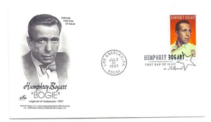 3152 Humphrey Bogart, Legend of Hollywood 1997, ArtCraft FDC - Bild 1 von 1