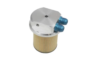 TAPA ADAPTADOR REFRIGERADOR DE ACEITE EXTERNO BMW M50 M52 - AN10 + 1/8" NPT - TURBO DERIVA FTWL - Imagen 1 de 4