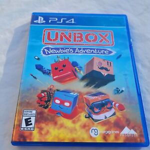 Unbox Newbies Adventure Sony Playstation 4 PS4 Video Game 2016 Disc and Case
