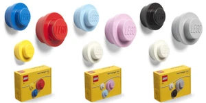 JUEGO DE COLGADOR DE PARED LEGO - ELIGE COLORES - 3 TAMAÑOS DIFERENTES POR JUEGO NUEVO - Imagen 1 de 4