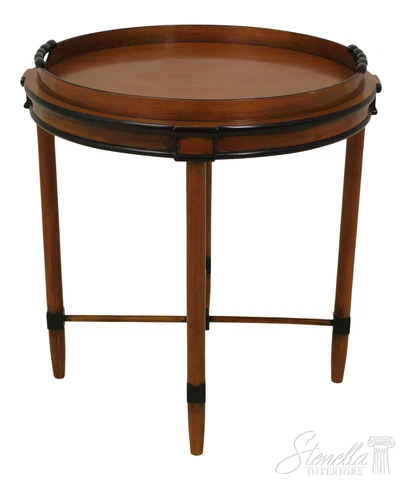 58245EC: LEWIS MITTMAN Regency Style Round Lamp Table Cover