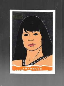 Xena & Hercules Animated Adventures John Czop Art Card X18 Enforcer - Picture 1 of 2