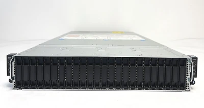 Dell PowerEdge C6400 w/4x C6420 8x Gold 6244 1TB RAM 24x 900GB 15K SAS 2U Server - Image 1 of 4
