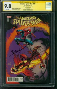 Amazing SPIDER MAN 800 CGC SS 9.8 Bagley Red Goblin Variant 7/18 - Picture 1 of 2