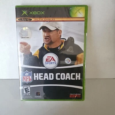 NFL Head Coach (Microsoft Original Xbox, 2006) Brand New Sealed - Image 1 of 4