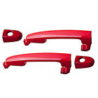 For 03-10 Pontiac Vibe 1.8 2.4L Front Pair Set 2PCS Outside Door Handle 3P0 Red