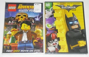 Kid DVD Lot - The Adventures of Clutch Powers & The LEGO Batman Movie (New) - Picture 1 of 1